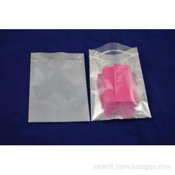 Grip Sealed Plain Zipper Pouch Packaging Aluminium Foil Wit